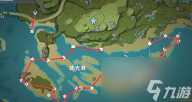 原神星螺采集路线分布图 原神星螺速刷路线大全
