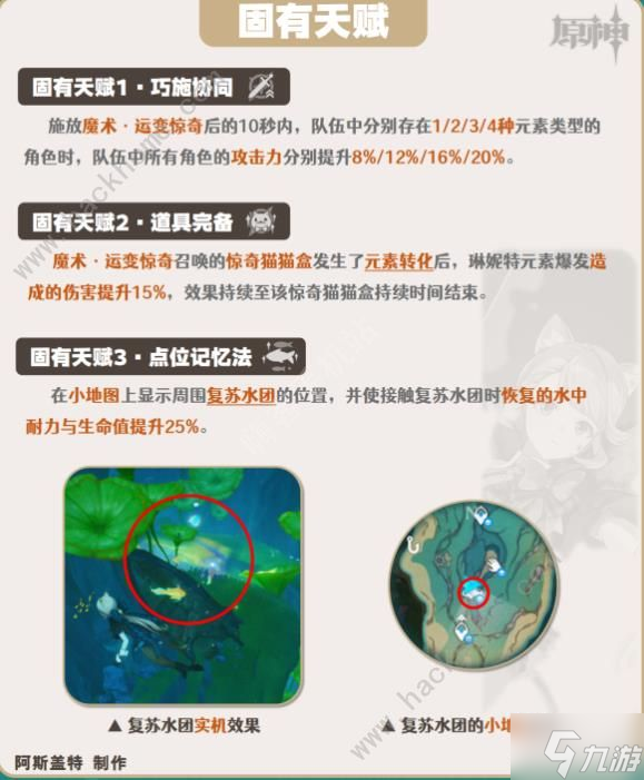 原神琳妮特技能介绍 4.0琳妮特技能天赋加点属性攻略