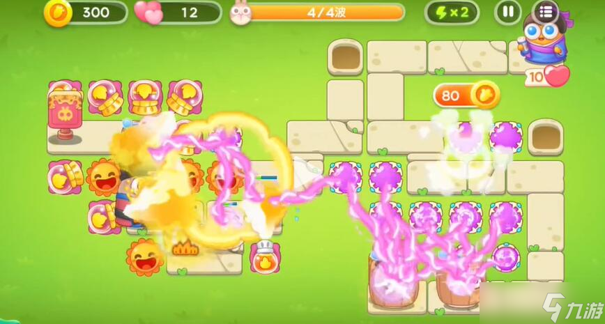 保卫萝卜4七夕鹊桥会第5关通关攻略