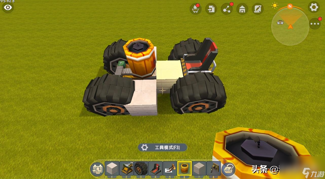 迷你世界飞天投石机怎么制作？玩家自创古代投石车