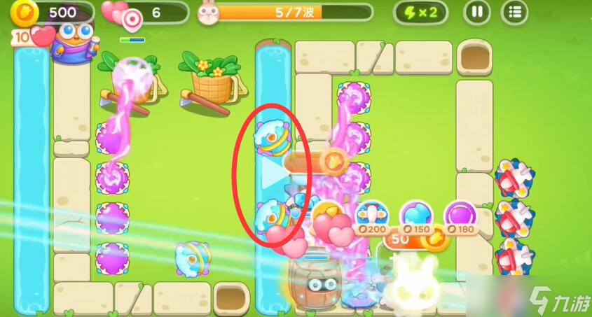 保卫萝卜4七夕鹊桥会第8关攻略