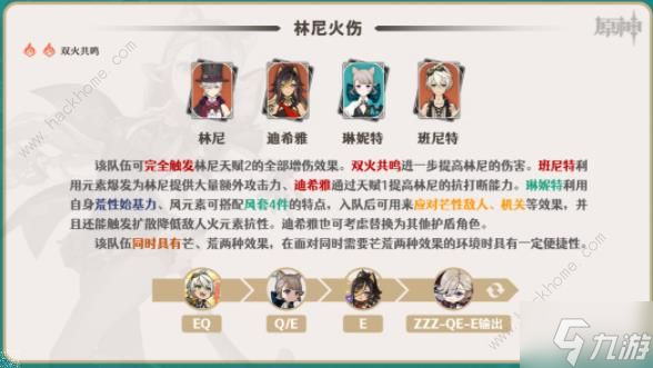 原神琳妮特配队攻略 琳妮特最强阵容搭配推荐