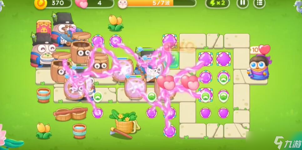 保卫萝卜4七夕鹊桥会第一关攻略大全 七夕鹊桥会第1关图文过关介绍