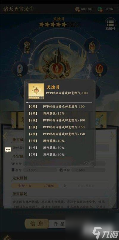 元尊手游圣宝天烛目值得抽取吗 大佬建议速看