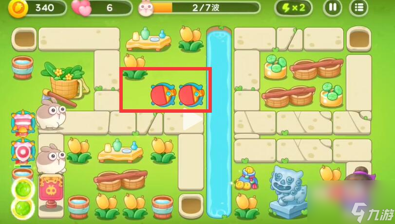 保卫萝卜4七夕鹊桥会第13关怎么过