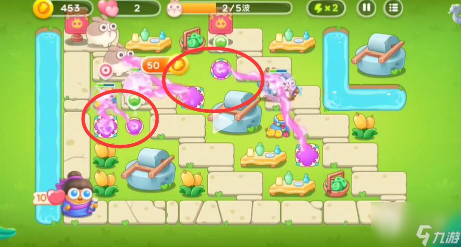 保卫萝卜4七夕鹊桥会第2关通关攻略介绍