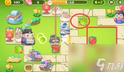 《保卫萝卜4》七夕鹊桥会第4关过关方法介绍