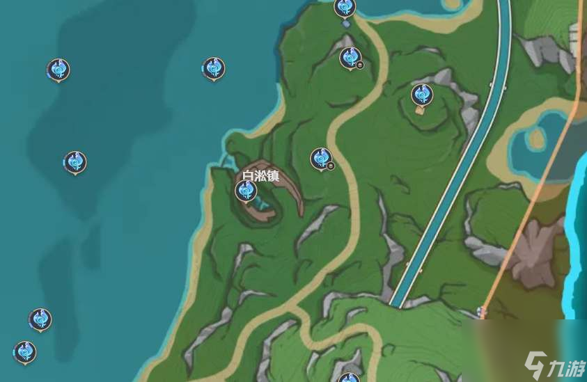 原神白淞镇在哪