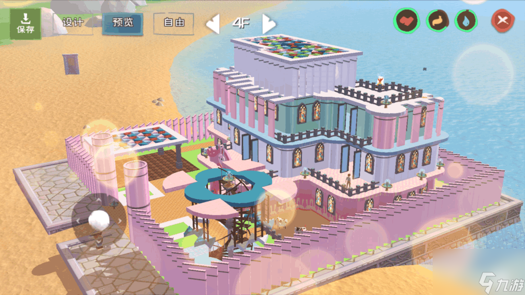 创造与魔法2级家园怎么装修好 怎么建二层