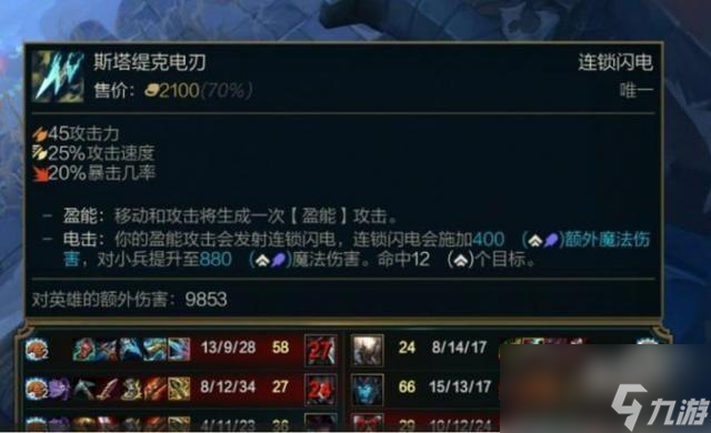 英雄联盟新版电刀属性是什么