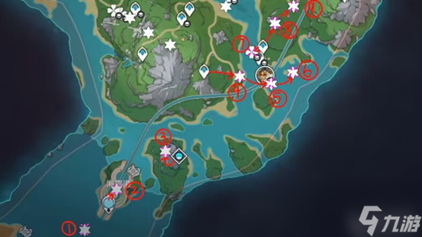 原神水神瞳位置大全
