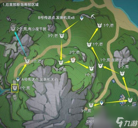 原神发条机关在哪？ 发条机关位置攻略大全