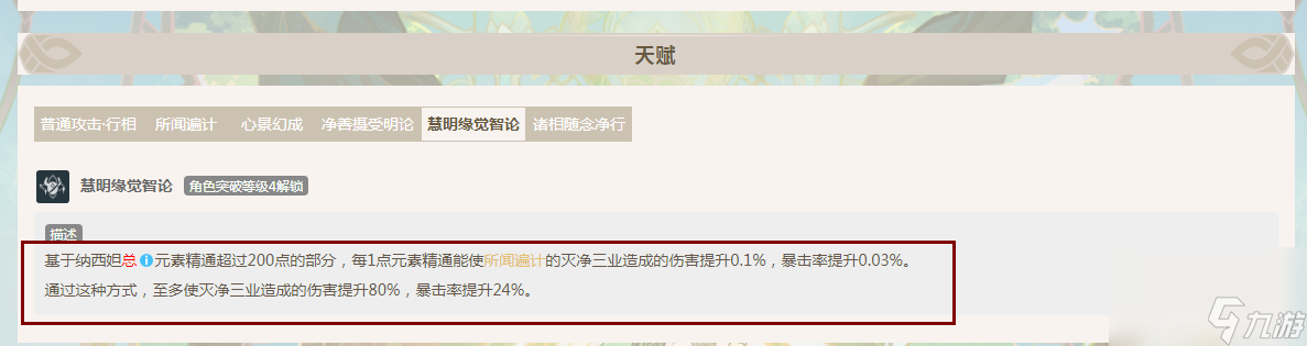 原神草神需要多少精通？[原神]