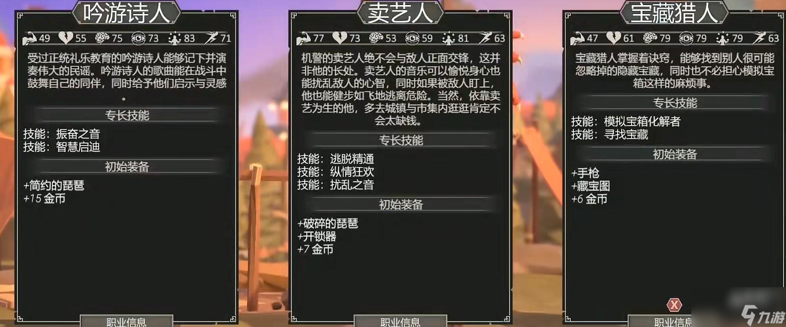 为了吾王4个隐藏职业都有谁