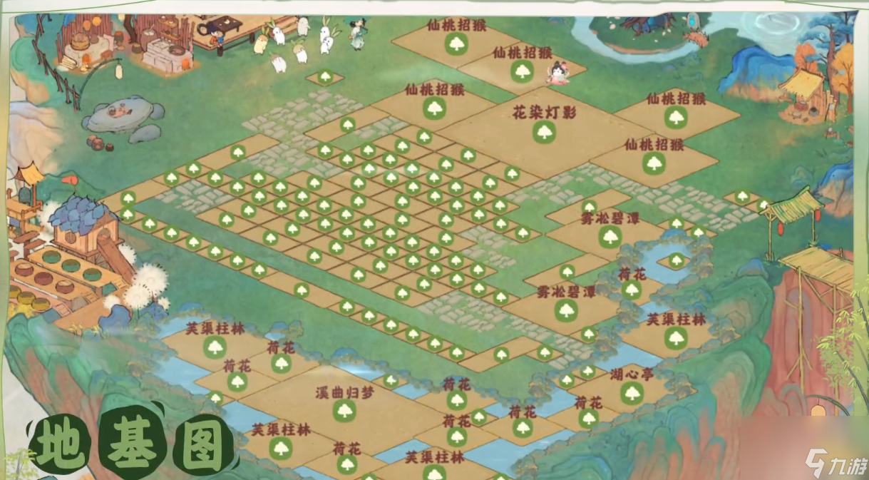 桃源深处有人家皮影戏怎么布局,桃源皮影戏布局介绍