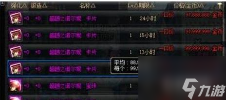 dnf传说卡片怎么升级划算？ （超越之诺尔妮卡片）