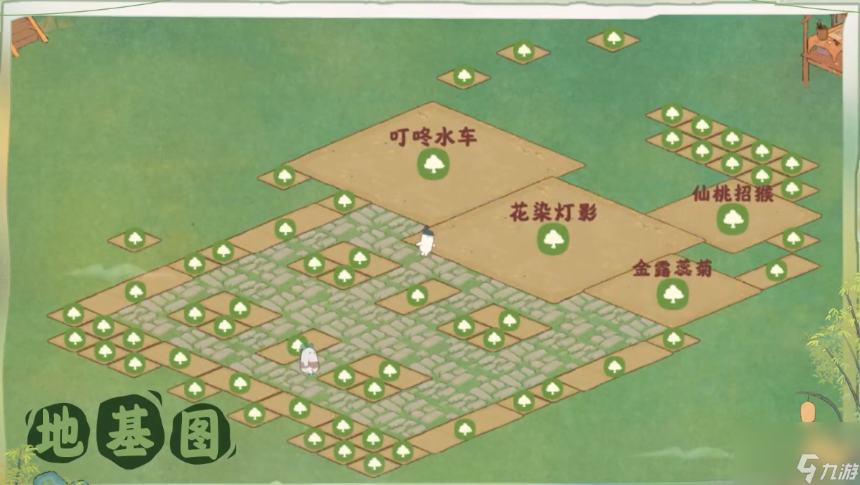 桃源深处有人家皮影戏怎么布局 桃源皮影戏布局介绍
