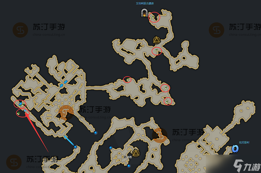 命运方舟巴兰卡山脉摩可可位置在哪里