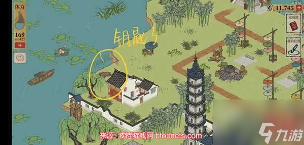 江南百景图钱塘春行宝箱在哪-钱塘春行宝箱钥匙位置标注