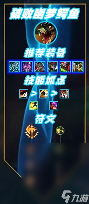 LOL13.16版本破敗幽夢(mèng)鱷魚出裝介紹