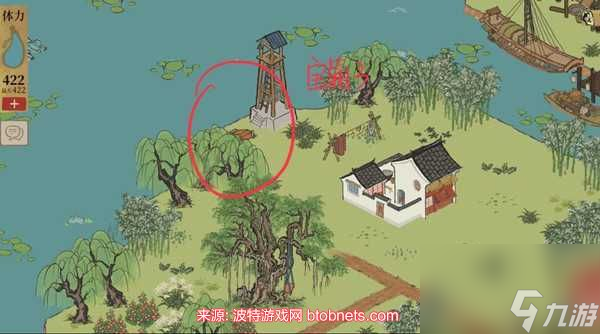 江南百景图钱塘春行宝箱在哪-钱塘春行宝箱钥匙位置标注