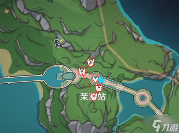 原神虹彩蔷薇采集路线攻略