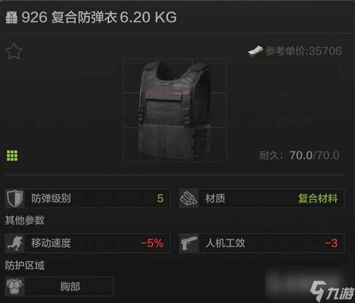 暗区突围防弹衣怎么选？