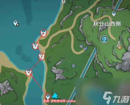 原神久雨莲在哪里采集-久雨莲采集路线分布图