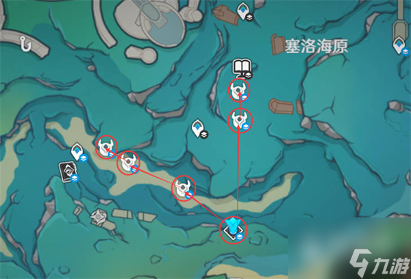 原神原海异种收集路线攻略