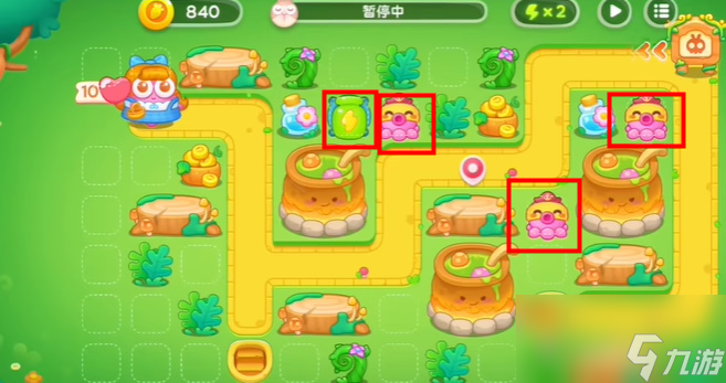 《保卫萝卜4》绿野奇缘第43关攻略