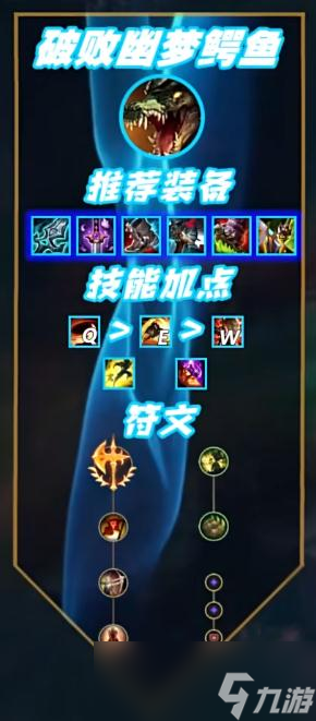 《英雄联盟》S13破败幽梦鳄鱼套路推荐