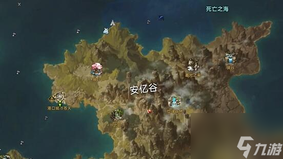 安忆谷流浪商人位置