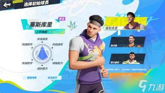 《全明星街球派对》初始球员选择推荐