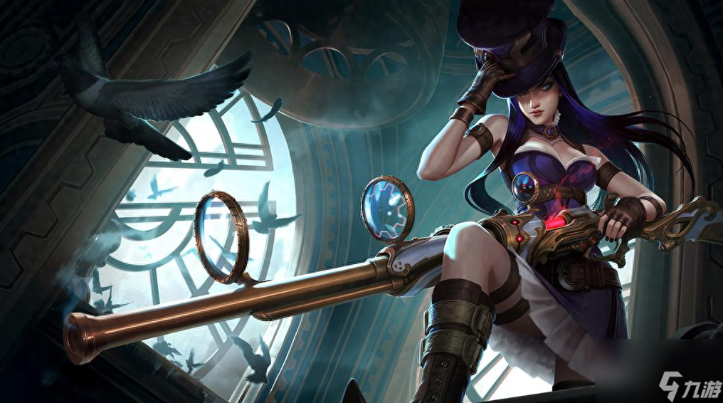 lol皮城警女技能介绍（<a id='link_pop' class='keyword-tag' href='https://www.9game.cn/lolsy/'>英雄联盟手游</a>凯特琳打法）