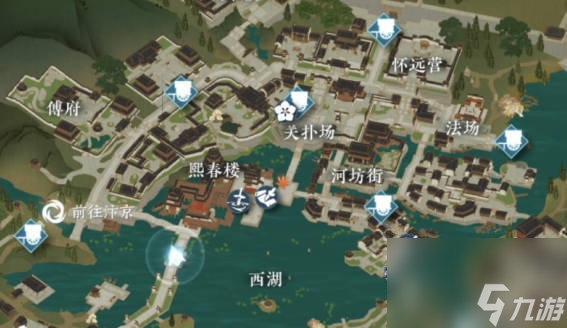 《逆水寒》手游杭州断桥程缘续在哪 《逆水寒》手游杭州断桥程缘续在哪里介绍