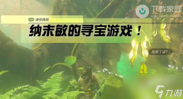 塞尔达传说王国之泪纳未敏的寻宝游戏任务如何完成