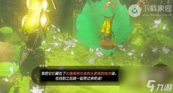 塞尔达传说王国之泪纳未敏的寻宝游戏任务如何完成