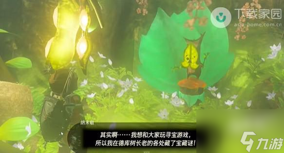 塞尔达传说王国之泪纳未敏的寻宝游戏任务如何完成