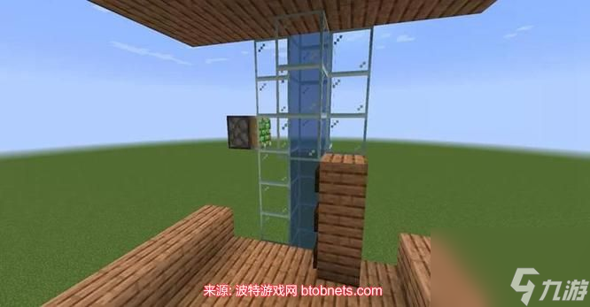 我的世界怎么做垂直水电梯-MC垂直水电梯制作全流程