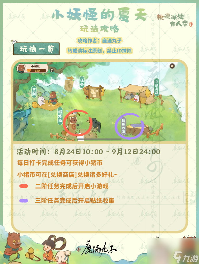 桃源深处有人家小妖怪的夏天攻略,桃源深处有人家小妖怪的夏天通关方法