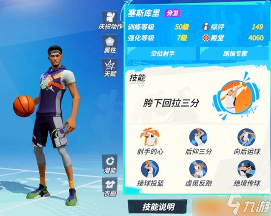 全明星街球派对初始球员推荐 初始球员怎么搭配