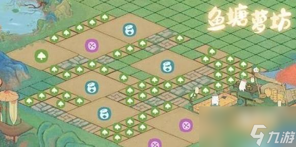 桃源深处有人家鱼塘罗芳怎么布局最优解