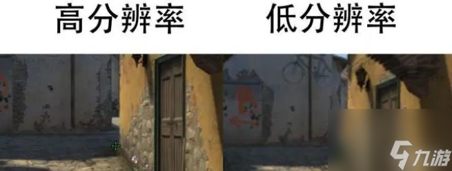 csgo为什么分辨率低比较好打？