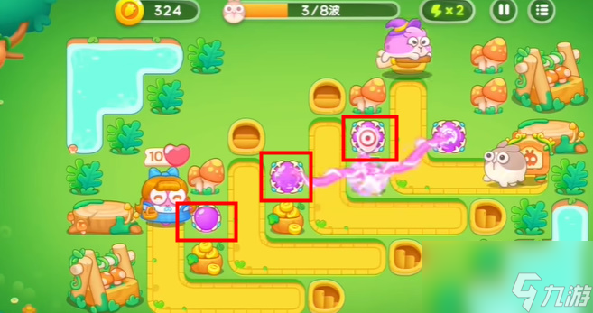 《保卫萝卜4》绿野奇缘第37关攻略