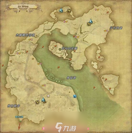 最终幻想XIV藏宝图位置在哪-藏宝图采集地点汇总
