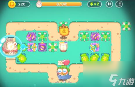 保卫萝卜4的第27关怎么过   保卫萝卜4泡泡塔