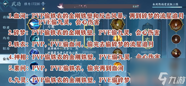 逆水寒手游偷师攻略-逆水寒手游偷师领悟怎么玩