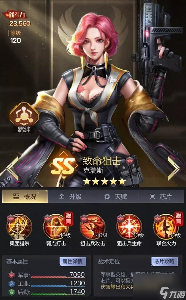 红警ol狙击英雄搭配是什么样的？