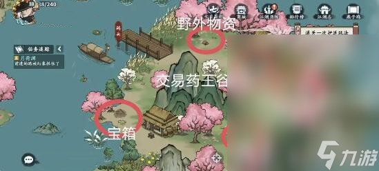 方寸對(duì)決藥王谷令牌位置介紹