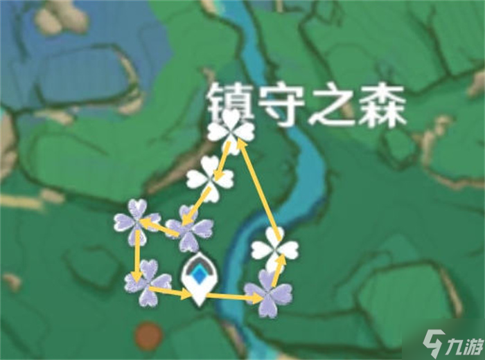 原神孔雀木采集点攻略
